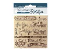 Stamperia - Fichas Decorativas Casa Granada Citas