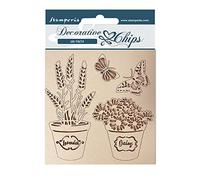 Stamperia - Fichas Decorativas Floreros Provenza