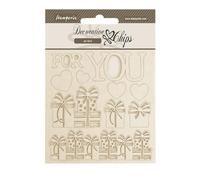 Stamperia Fichas Decorativas, Multicolor, Assorted
