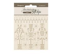 Stamperia Fichas Decorativas, Multicolor, Assorted