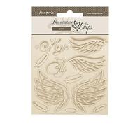 Stamperia - Fichas decorativas para álbumes de recortes, álbumes, creación de tarjetas, diarios de balas, y más, formas de cartón cortadas con láser, fáciles de pegar, perfectas para aficiones,