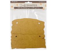 Stamperia - Formas artesanales para álbumes de recortes, álbumes, tarjetas, diarios de balas y más, decoración con papeles y pintura, perfecto para aficiones, manualidades y regalos (placas ocultas)