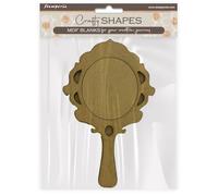 Stamperia - Formas artesanales para álbumes de recortes, álbumes, tarjetas, diarios de balas y más, decoración con papeles y pintura, perfecto para aficiones, manualidades y regalos (mascarada)