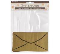 Stamperia - Formas artesanales para álbumes de recortes, álbumes, tarjetas, diarios y más, decoración con papeles y pintura, perfecto para aficiones, manualidades y regalos (mascarada, carta)