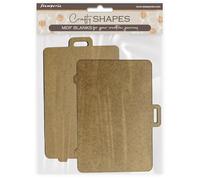 Stamperia - Formas artesanales para álbumes de recortes, álbumes, tarjetas y diarios de balas, decoración con papeles y pintura, perfecto para aficiones, manualidades y regalos (tipo de viajes, fundas