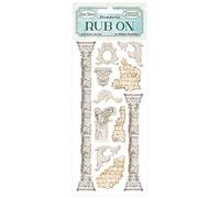 Stamperia Frota en-Bosque mágico-Columna, Multicolor, 10.16 cm x 21.6 cm