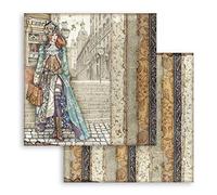 Stamperia Hoja impresa por las dos caras - Lady Vagabond, Multicolor, 31.5cmX30.5cm (SBB762)