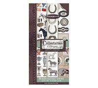 Stamperia Collectables Horses Coleccionables-Caballos románticos, Varios, 15 x 30 cm