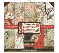 Stamperia International KFT SBBL58 Hojas de papel - jardín oriental, Multicolor, 30.5 x 30.5 (12"" x 12"")