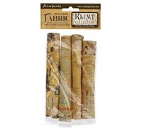 STAMPERIA INTERNATIONAL, KFT SBPLT01 Pack 4 Sheets Fabric cm 30x30-Klimt, Various, 30 x 30 cm, 3 Count