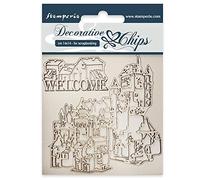STAMPERIA INTERNATIONAL, KFT SCB31-Virutas Decorativas (14 x 14 cm, 30 x 30 cm), 30cmX30cm