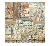 Stamperia International Mini Scrapbooking - Sir Vagabond - Aviator, blanco, (SBBS61)