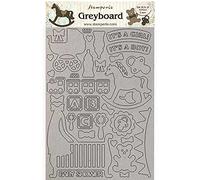 Stamperia International Sleeping Beauty Baby Greyboard-Bebé de la Bella Durmiendo, Varios, A4