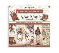 Stamperia International Stamperia-Scrapbooking Pad-Our Way, multicolor, 15.2 x 15.2 cm, SBBXS19