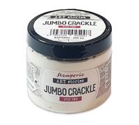 Stamperia - Jumbo Crackle Step 2, Crackling Paste for Crafts, Furniture, Mixed Media Projects, and More, Creates Cracked Effect for Added Texture, Water Based (200ml)