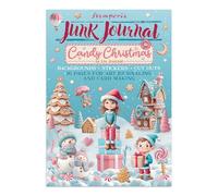Stamperia - Junk Journal Stickers, Cut-Outs, and Backgrounds for Scrapbooks, Albums, Card Making, Bullet Journalling and More, Perfect for Hobbies, Crafts, and Gifting (Candy Christmas)