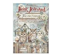 Stamperia - Junk Journal Stickers, Cut-Outs, and Backgrounds for Scrapbooks, Albums, Card Making, Bullet Journalling and More, Perfect for Hobbies, Crafts, and Gifting (The Owl’s House)