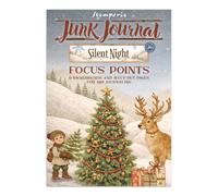 Stamperia - Junk Journal Stickers, Die-Cuts and Backgrounds for Scrapbooks, Albums, Card Making and More, Perfect for Hobbies and Crafts (Silent Night) (Focus Points) (A5)