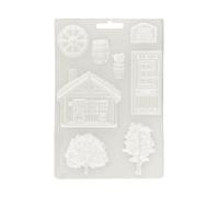 Stamperia K3PTA5666 Soft Mould A5, blanco, 14,8 x 21 x 1,1 cm