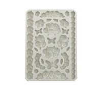 Stamperia KACMA529 Shabby Rose Silicon Mold, Multicolor, 14,8 x 21 x 1,1 cm