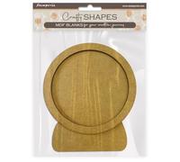 Stamperia KLSM15 Crafty Shapes, Brown, 20 x 0,5 x 16 cm