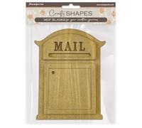 Stamperia KLSM18 Crafty Shapes, Brown, 20 x 0,5 x 16 cm
