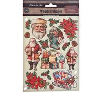 Stamperia KLSP168 Colored Wooden Shape A5, Multicolor, Surtido