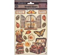 Stamperia KLSP170 Colored Wooden Shape, Accessories