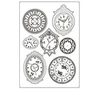 Stamperia - Molde suave - Jardín de las promesas - Relojes