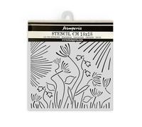 Stamperia - Plantillas gruesas para álbumes de recortes, álbumes, tarjetas, diarios de balas, y más, material flexible, fácil de limpiar, perfecto para aficiones, manualidades y regalos (bosque -