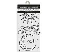 Stamperia - Plantillas gruesas para álbumes de recortes, álbumes, tarjetas, diarios de balas, y más, material flexible, fácil de limpiar, perfecto para aficiones, manualidades y regalos (mascarada,