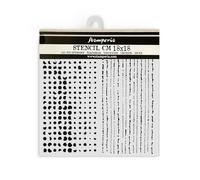 Stamperia - Plantillas gruesas para álbumes de recortes, álbumes, tarjetas, diarios y más, textura doble, material flexible, fácil de limpiar, perfecto para aficiones, manualidades y regalos (The