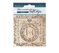 Stamperia - Reloj decorativo con chips Daydream