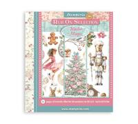 Stamperia - Rub-on Selection for Scrapbooks, Albums, Cards, Bullet Journals and More, Easily Transfer Images onto Paper and Other Surfaces, Perfect for Crafts and Gifting (6 Pages) (Winter Magic)