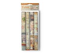 Stamperia SBPLT40 Sheets Fabric, multicolor, 30 x 30 x 0,2 cm