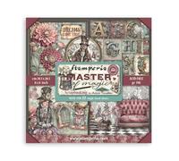 Stamperia - Scrapbook Paper Pad for Scrapbooking, Albums, Card Making, Bullet Journalling and More, Acid Free, Single Face, Perfect for Hobbies, Crafts, and Gifting (Master of Magic) (20.3 x 20.3cm)