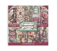 Stamperia - Scrapbook Paper Pad for Scrapbooking, Albums, Card Making, Bullet Journalling and More, Acid Free, Double-Sided, Perfect for Hobbies, Crafts, and Gifting (Master of Magic) (20.3 x 20.3cm)