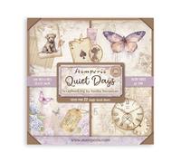 Stamperia - Scrapbook Paper Pad for Scrapbooking, Albums, Card Making, Bullet Journalling and More, Acid Free, Single Face, Perfect for Hobbies, Crafts, and Gifting (Quiet Days) (30.5 x 30.5cm)