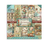 Stamperia - Scrapbook Paper Pad for Scrapbooks, Albums, Card Making, Bullet Journals and More, Acid Free, Double-Sided, Perfect for Hobbies, Crafts, and Gifting (The Nutcracker) (20,3 x 20,3 cm)