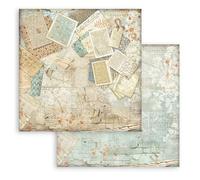 Stamperia - Scrapbook Sheet for Scrapbooks, Albums, Cards, Bullet Journalling and More, Acid Free, Double-Sided, Perfect for Hobbies, Crafts, and Gifting (Alterego, Pattern) (30,5 x 30,5 cm)