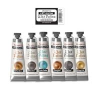 Stamperia - Selection of Wax Patina for Crafts and Mixed Media Projects, Adds a Unique Finish to Creations, Water Based, Suitable for Any Surface (6 x 40ml)