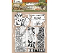 Stamperia - Sello de goma HD - Savana Grafiti