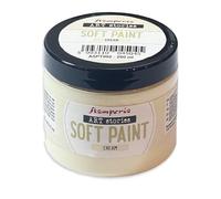 Stamperia - Soft Paint for Crafts, Chalk Paint with a Matt Finish for Excellent Covering, Soft Tone, Perfect as a Base Coat for Any Surface (200ml) (Cream)