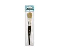 Stamperia - Standarino Brush for Crafts and Mixed Media Projects, Size 8, Natural Bristle Brush, Ideal for Reaching Even The Most Difficult Spots