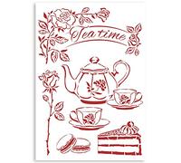 Stamperia Stencil G 8.27"X11.69"-Tea, Casa Granada