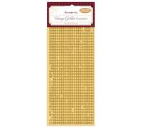 Stamperia - Vintage Golden Transfer for Scrapbooking, Albums, Card Making, Bullet Journalling and More, Golden Foil Transfer for Decoration, Easy to Apply (Rhombuses Pattern)