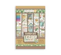 Stamperia - Washi Pad for Scrapbooks, Albums, Cards, Bullet Journals and More, Translucent and Easy to Cut, Acid Free, Perfect for Hobbies, Crafts, and Gifting (A5) (8 hojas)