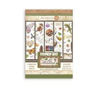 Stamperia - Washi Pad for Scrapbooks, Albums, Cards, Bullet Journals and More, Translucent and Easy to Cut, Acid Free, Perfect for Hobbies, Crafts, and Gifting (All Around) (A5) (8 Sheets)