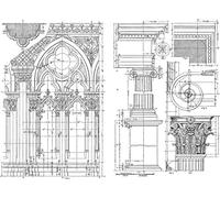 Unbekannt CMS-369 Tim Holtz-Sello (17,8 x 21,6 cm), diseño de Arquitectura, Caucho