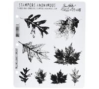 Stampers Anonymous Tim Holtz Cling Rubber Stamp Set Falling Leaves (CMS-097)